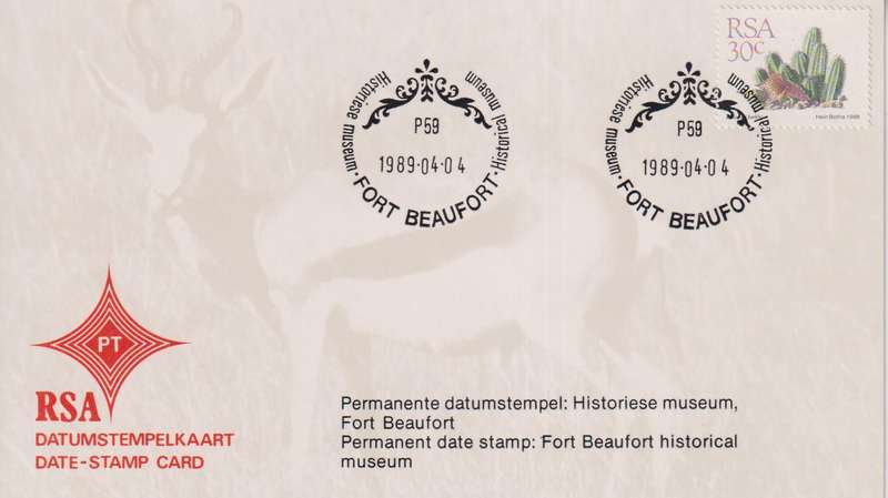 Stamps Date Stamp card RSA