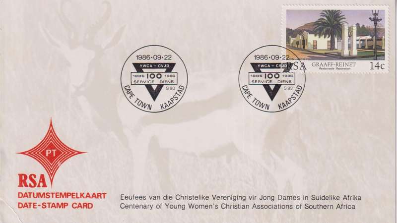 Stamps Date Stamp card RSA