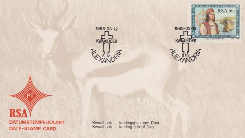 Stamps Date Stamp card RSA
