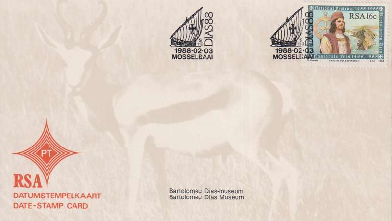 Stamps Date Stamp card RSA