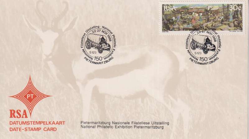 Stamps Date Stamp card RSA