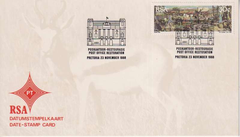 Stamps Date Stamp card RSA