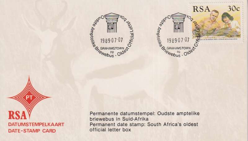 Stamps Date Stamp card RSA