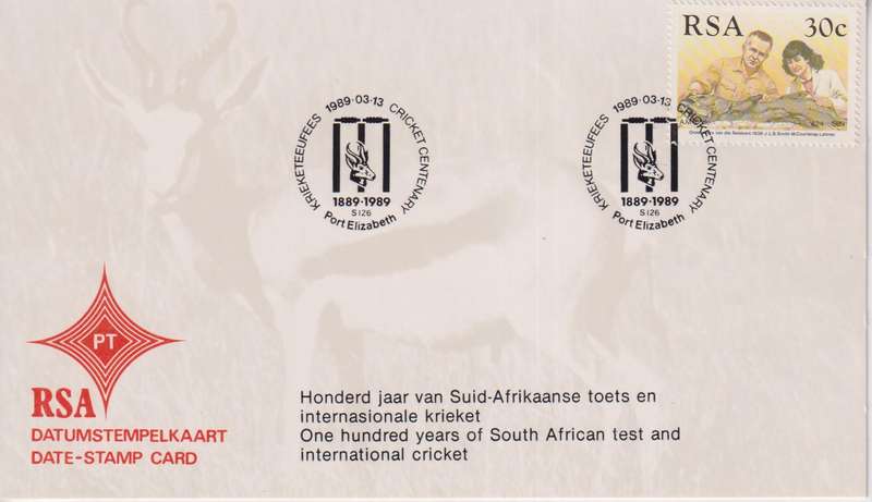 Stamps Date Stamp card RSA