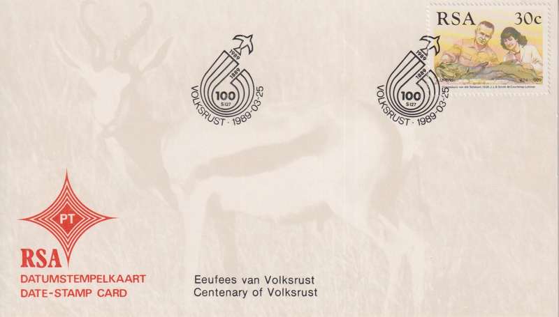 Stamps Date Stamp card RSA