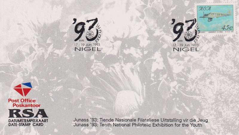 Stamps Date Stamp card RSA