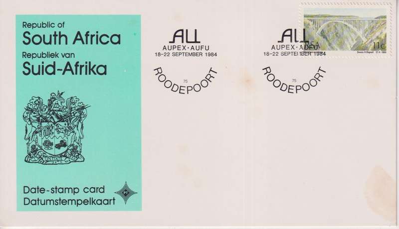 Stamps Date Stamp card RSA