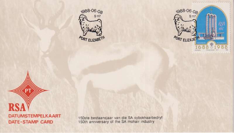 Stamps Date Stamp card RSA