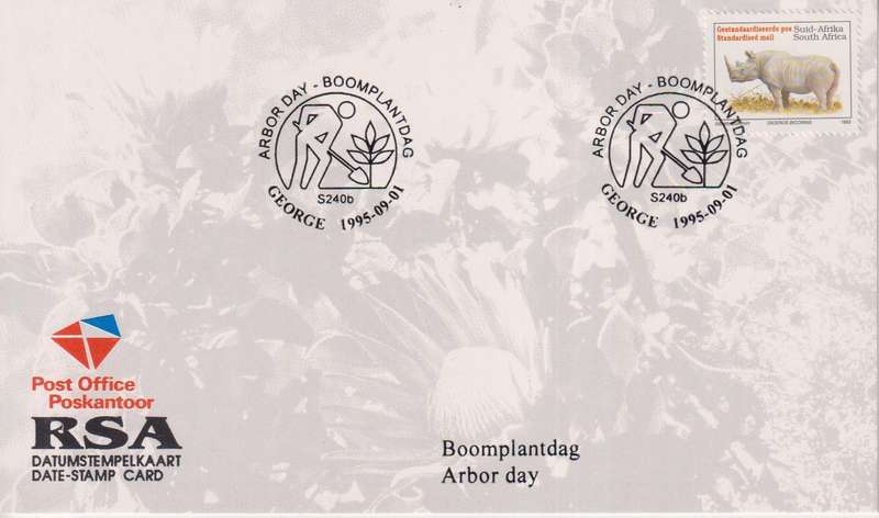Stamps Date Stamp card RSA