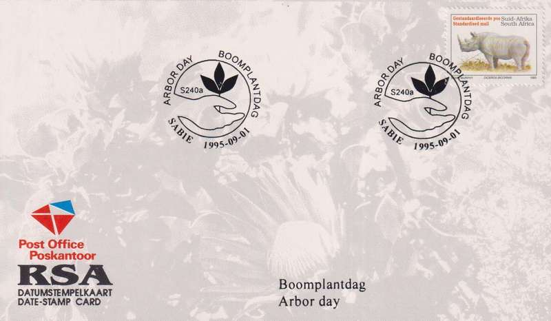 Stamps Date Stamp card RSA