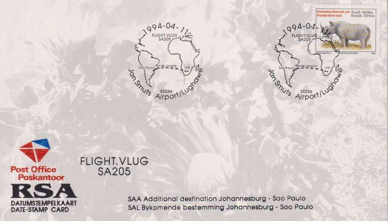 Stamps Date Stamp card RSA