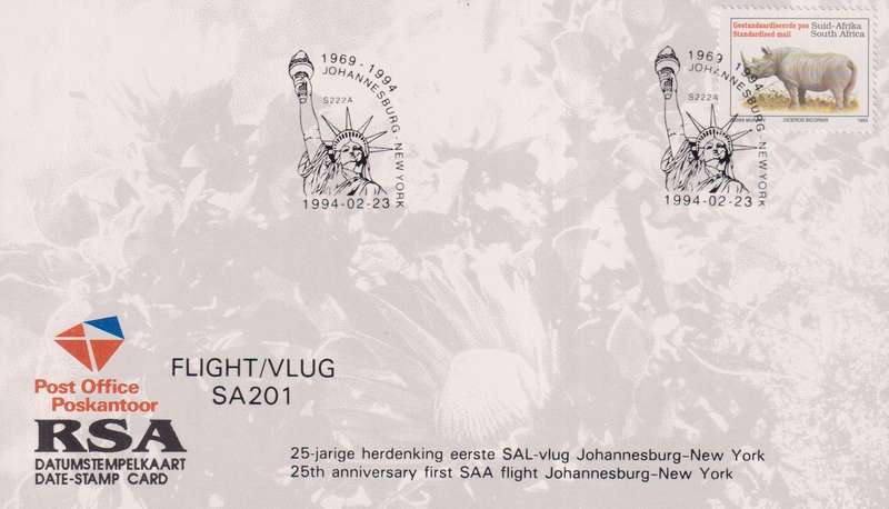Stamps Date Stamp card RSA