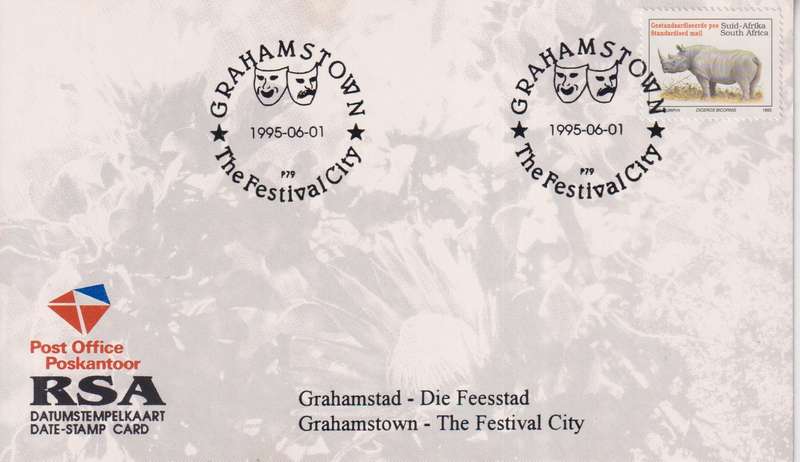 Stamps Date Stamp card RSA
