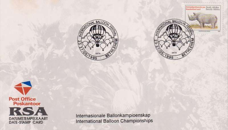 Stamps Date Stamp card RSA