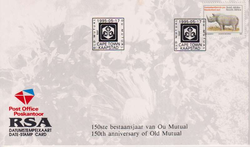 Stamps Date Stamp card RSA