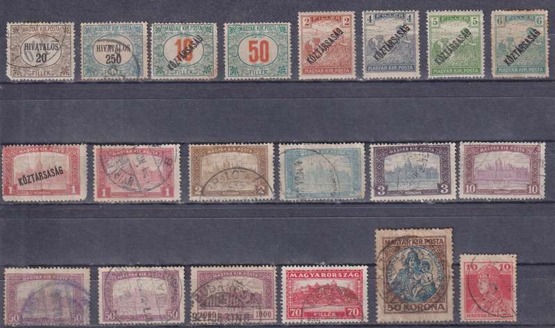 Stamps Mix World Card