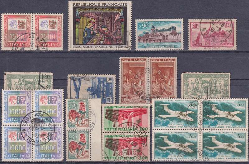 Stamps Mix World Card