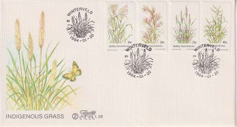 FDC Excess Stock 1984 Indigenous Grasses (Pack of 6 bid to take all)