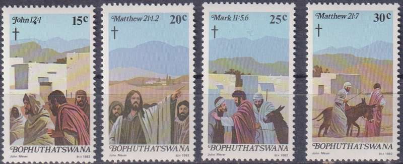 Stamps Bophuthatswana 1982 Easter