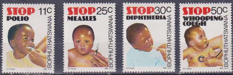 Stamps Bophuthatswana 1985 Health
