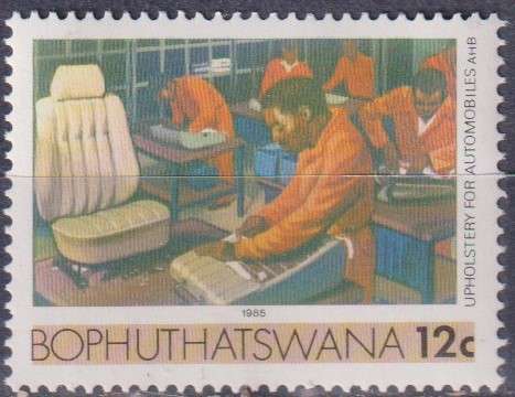 Stamps Bophuthatswana 1985 Industries