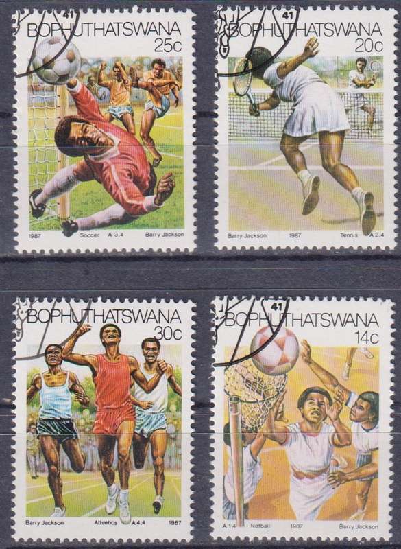 Stamps Bophuthatswana 1987 Sports