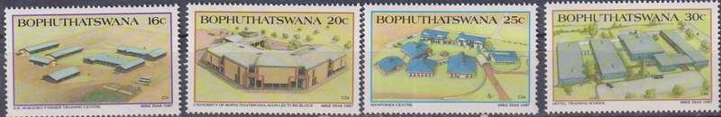 Stamps Bophuthatswana 1987 Tertiary Education