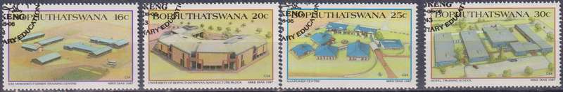 Stamps Bophuthatswana 1987 Tertiary Education