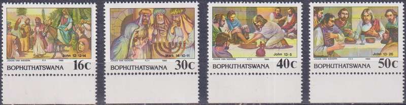 Stamps Bophuthatswana 1988 Easter