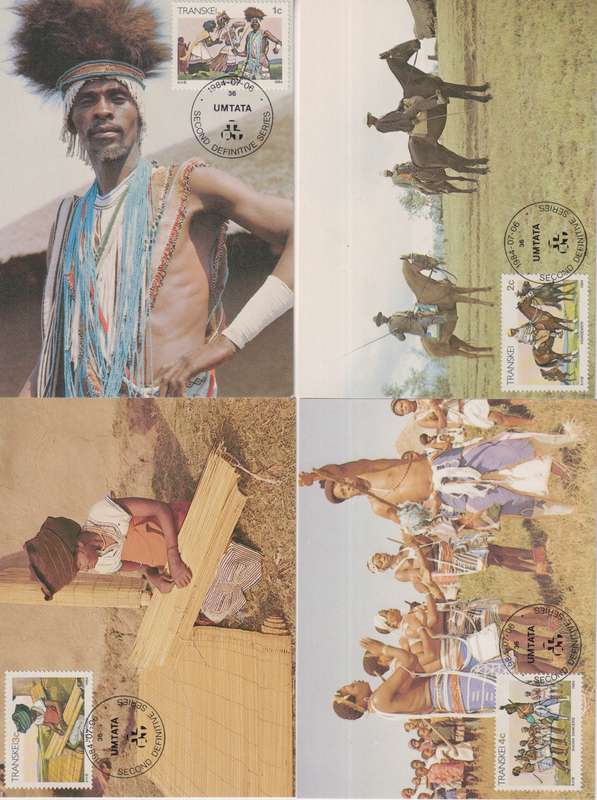 Maxi Card Transkei 1984 Xhosa Culture