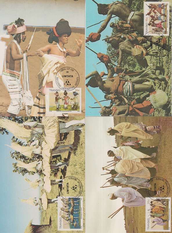 Maxi Card Transkei 1984 Xhosa Culture