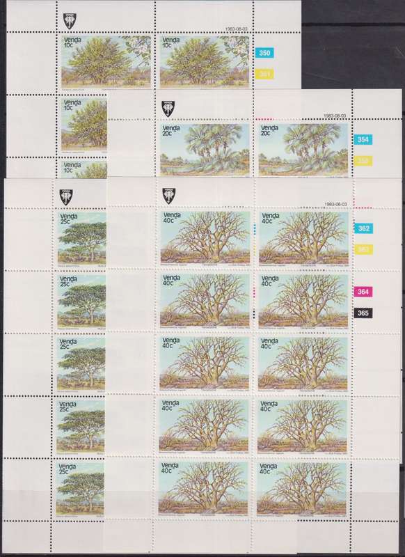 Stamps Venda 1983 Trees
