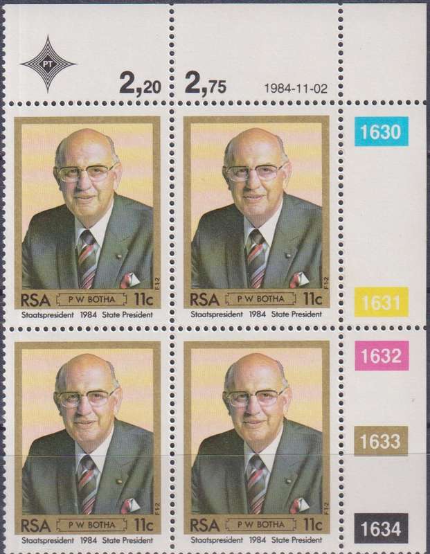 Stamp Control Blocks RSA