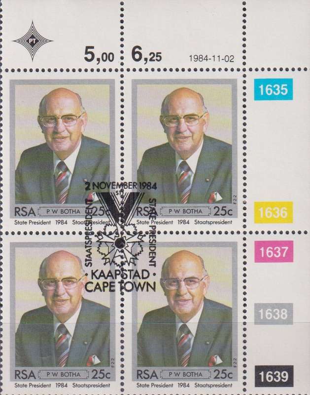 Stamp Control Blocks RSA
