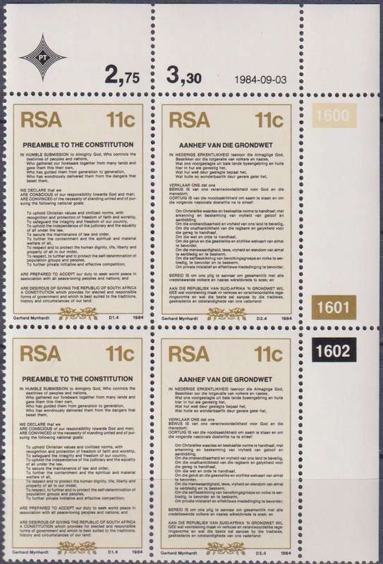 Stamp Control Blocks RSA