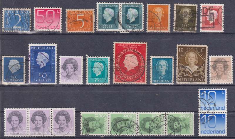 Stamps Netherlands Mix Card