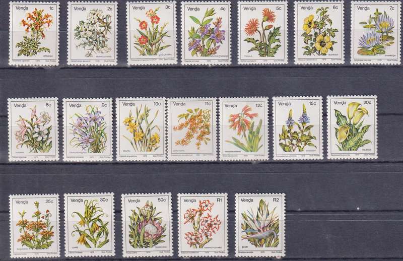Stamps Venda 1979 Flowers