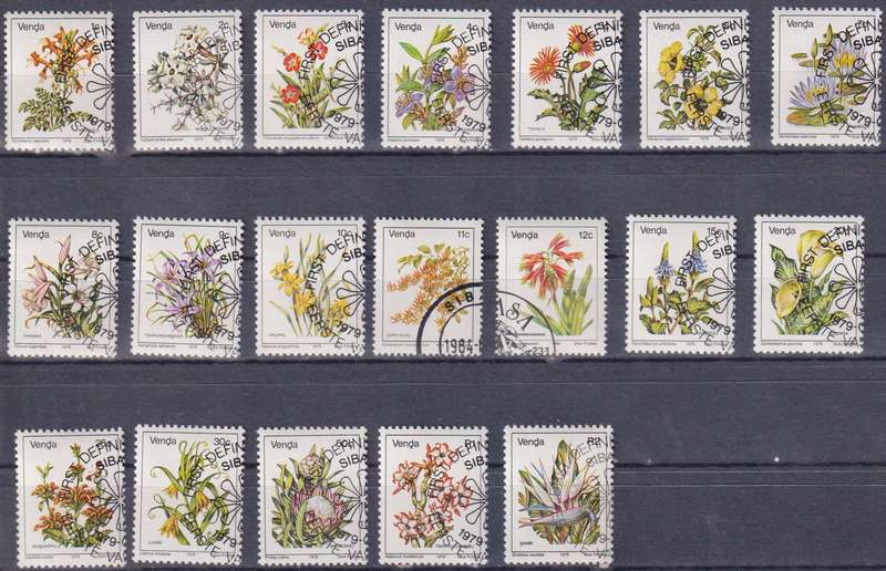 Stamps Venda 1979 Flowers