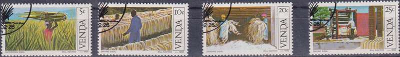 Stamps Venda 1982 Sisal Cultivation