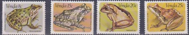 Stamps Venda 1982 Frogs