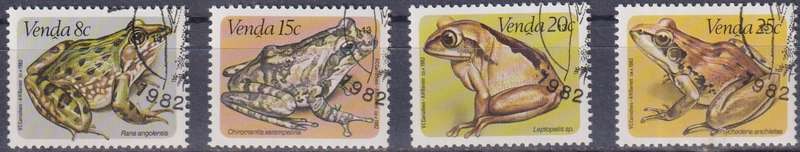 Stamps Venda 1982 Frogs