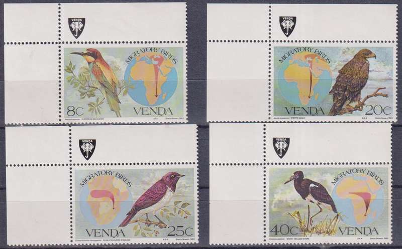 Stamps Venda 1983 Migratory Birds