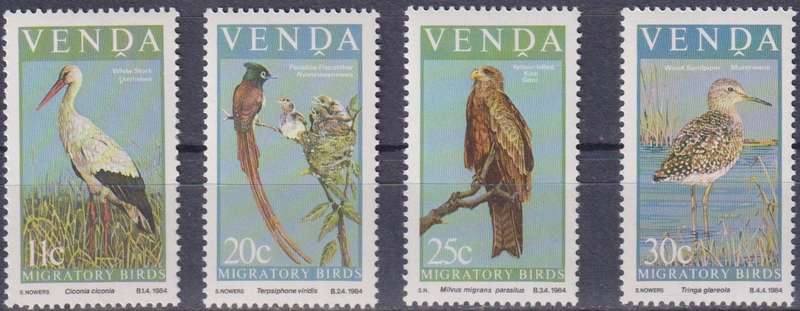 Stamps Venda 1984 Migratory Birds
