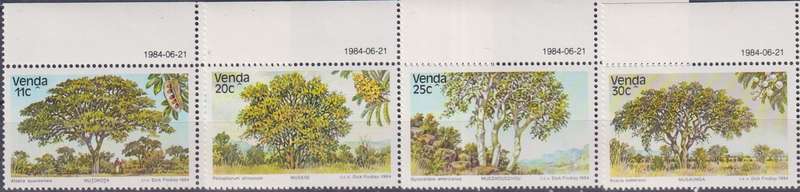 Stamps Venda 1984 Trees