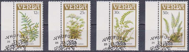 Stamps Venda 1985 Ferns