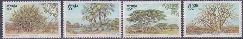 Stamps Venda 1983 Trees