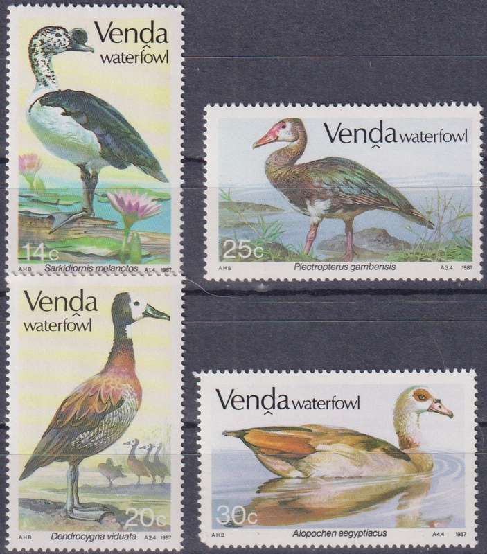 Stamps Venda 1987 Waterfowl
