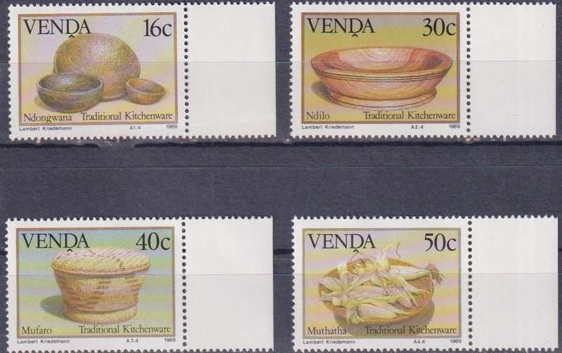 Stamps Venda 1989 Traditional Kitchenware