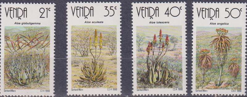 Stamps Venda 1990 Aloes