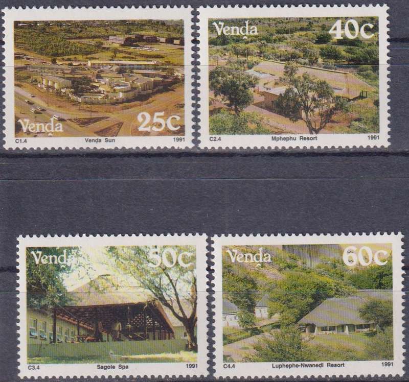 Stamps Venda 1991 Tourism